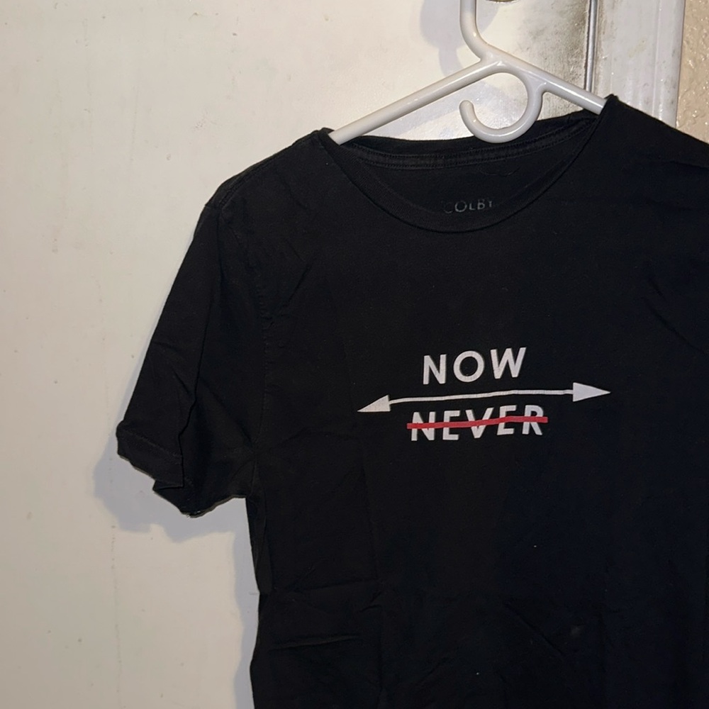 Colby Brock Now or Never t-shirt. Size Small.